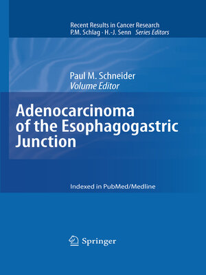 cover image of Adenocarcinoma of the Esophagogastric Junction